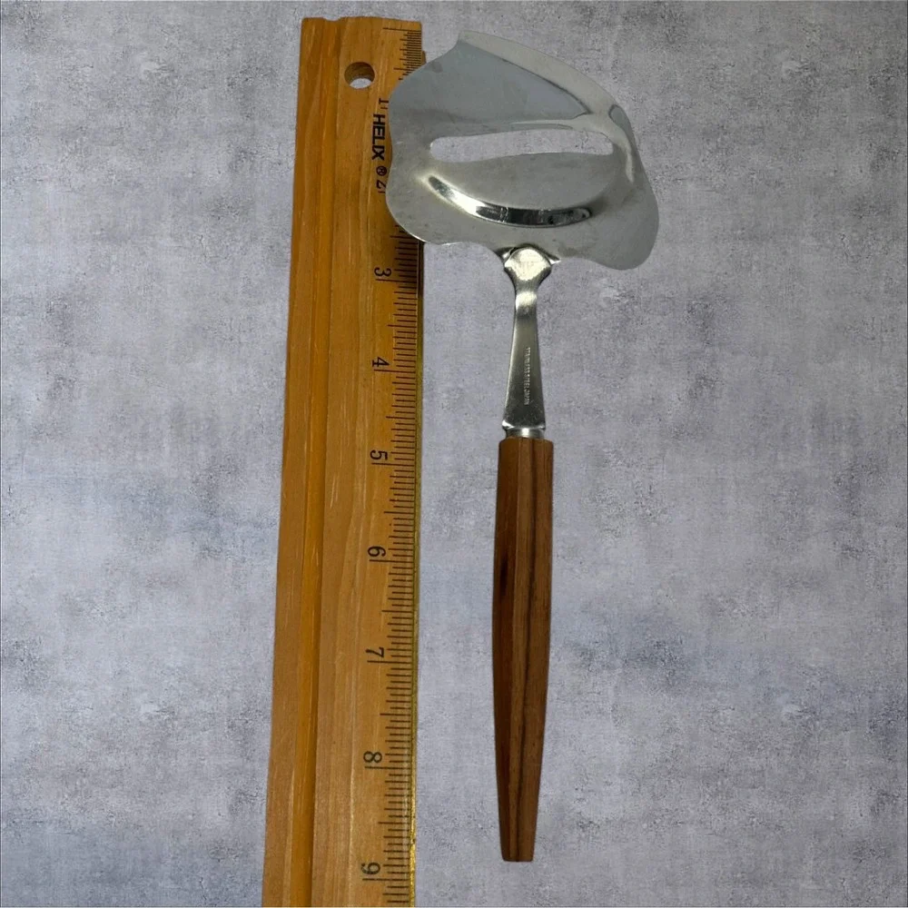 Vintage Retro MCM Cheese Slicer Wood Look Stainless Japan‎ MCM